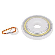 Lanterna LED camping Ledvance, 2.2W, 180 lm, Ø120 mm, 3 moduri de iluminare (100%-180lm,  50%-90lm, 30%-60lm), 3xAAA (neincluse), magnet, carglic, IP20, Alb