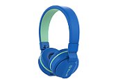 Casti Bluetooth Tellur Buddy, frecventa raspsuns 20Hz-20kHz, impedanta 32h, raza wireless 10m, timp de redare până la 25 de ore, albastre