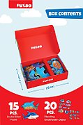 PUZZLE DIN SPUMA EVA, LUMEA MARINA, PUEDO