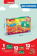 PUZZLE DIN SPUMA EVA, SPATIUL COSMIC, 25 PIESE, PUEDO
