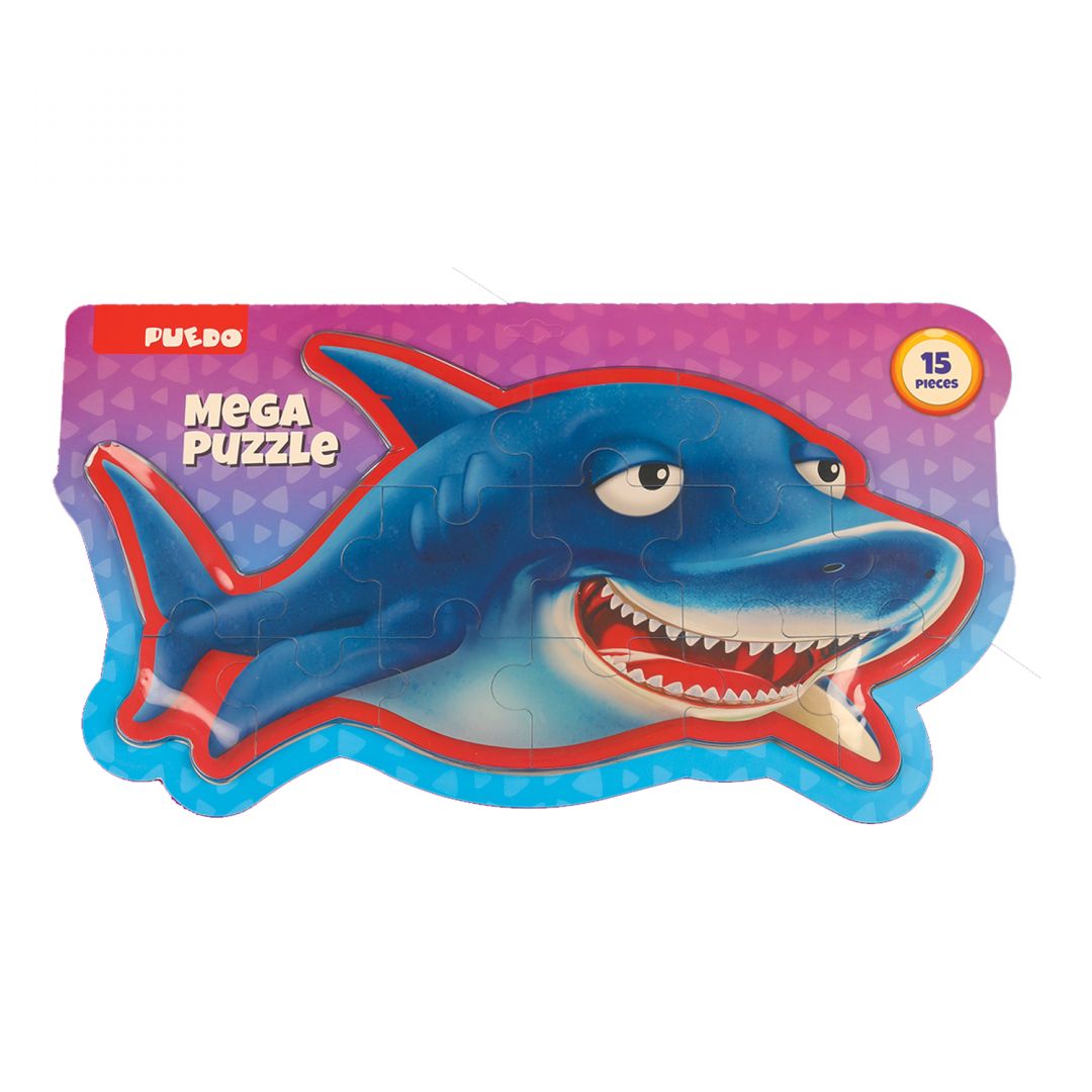 PUZZLE DIN SPUMA EVA, MEGA, 15 PIESE, PUEDO