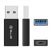 Adaptor USB-A la USB-C Tellur, 3A, viteze de transfer de pana la 480Mbps, negru