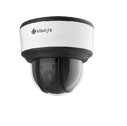 Camera supraveghere Milesight AI 12X PTZ Dome Network Camera MS-C5371- X12PC (5.3-64mm), 5MP, Senzor:1/2.8  Progressive Scan CMOS Rezolutie: 2592x1944@30fps Iluminare Color: 0.005Lux @F1.2,0.008Lux @F1.6, B/W: 0Lux with IR on Lentila varifocala 5.3-64mm, 12X Optical Zoom Distanta IR: 160m, 120dB