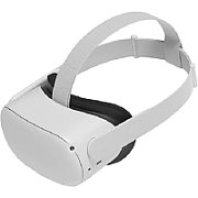 VR Headset Oculus Quest 2 128GB,Resolution: 1832 x 1920, Refresh rate: 72 Hz, compatible device: Desktop PC, interface: 1x USB-C, Colour: white, Package contents: 1 x Charging Cable 1 x VR Glasses 2 x Controller 2 x AA Battery 1 x Power Adapter 1 x Spacer for Glasses