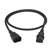 PDU Power Cord C13 to C14 - 10A 250V 1m