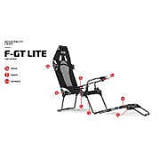 Next Level Racing F-GT LITE portable Racing Cockpit Grey Edition