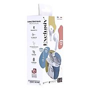 XCLUSIV- TWS ART 3 Earphones with Charging case - Yellow and White
