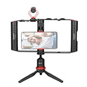 Boya BY-VG380 Vlogger Kit Cu Microfon BY-MM1, Mini Trepied + Holder, pentru Smartphone