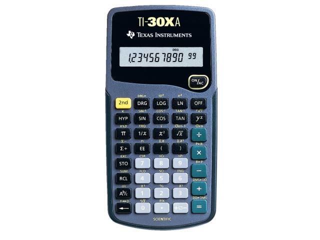 TEXAS INSTRUMENTS  CALC.STIINTIFIC TI-30XA, 10 digiti