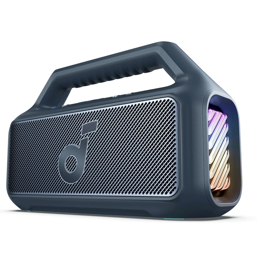Boxa portabila Anker  Soundcore Boom 2  60W, Bluetooth 5.3, acumulator 4900 mAh, , albastru,  A3138031  (timbru verde 2 lei) - 0194644188528