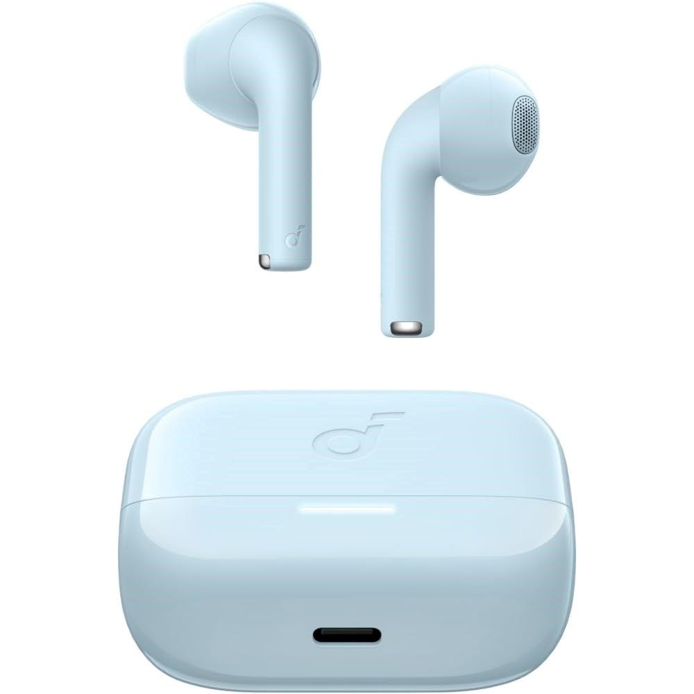 Casti TWS Anker  Soundcore K20i , semi-in-ear, utilizare multimedia, Bluetooth 5.3, driver 13mm, durata baterie pana la 36 ore, IPX5, ENC, albastru,  A3994G31  (timbru verde 0.08 lei) - 0194644037604
