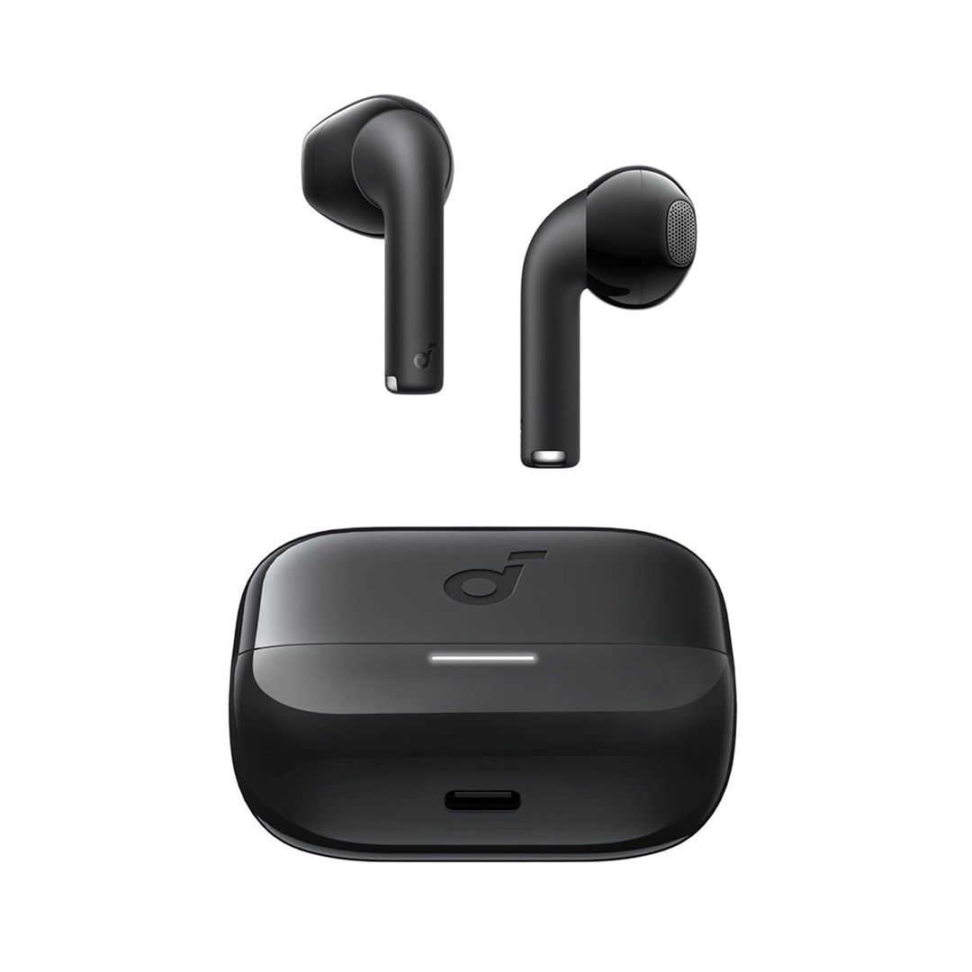 Casti TWS Anker  Soundcore K20i , semi-in-ear, utilizare multimedia, Bluetooth 5.3, driver 13mm, durata baterie pana la 36 ore, IPX5, ENC, negru,  A3994G11  (timbru verde 0.08 lei) - 0194644037635
