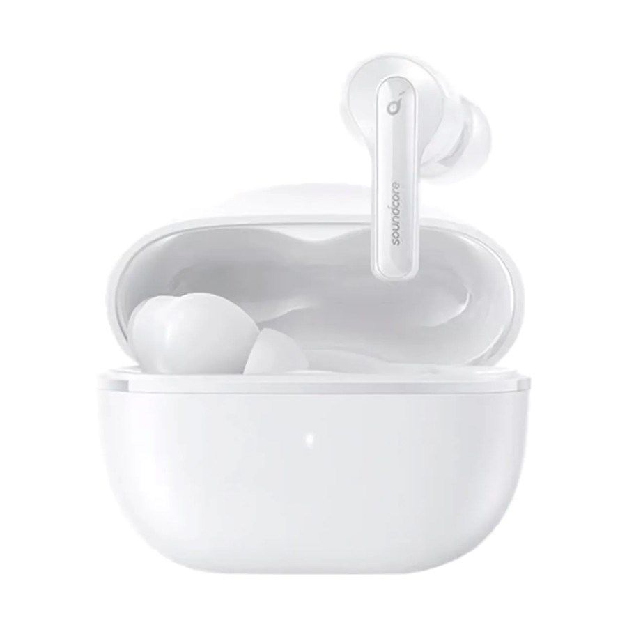 Casti TWS Anker  Soundcore Note 3i , tip butoni, utilizare multimedia, Bluetooth 5.2, 4 x mic, durata baterie pana la 36 ore, Noise cancelling, alb,  A3983G22  (timbru verde 0.18 lei) - 0194644131791