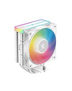 COOLER DeepCool  AG400 Wh ARGB V2  skt. Intel si AMD, racire cu aer, vent. 120mm, 500 - 2100 rpm, 4 heatpipes, inaltime 154mm, RGB adresabil, R-AG400-WHAMMN-GJD   (timbru verde 0.8 lei)