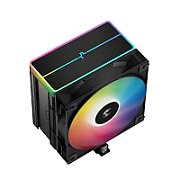 COOLER DeepCool  AG500 BK ARGB V2  skt. Intel si AMD, racire cu aer, vent. 120mm, 500 - 2100 rpm, 5 heatpipes, inaltime 160mm, RGB adresabil, R-AG500-BKAMMN-GJD   (timbru verde 0.8 lei)