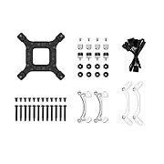 COOLER DeepCool  LE360 V2 , skt. LGA1851, LGA 1700, AM4, AM5, racire cu lichid, 3 x 120mm, 500 - 2100 RPM, RGB adresabil, negru  R-LE360-BKAMMC-G-2  (timbru verde 2.00 lei)