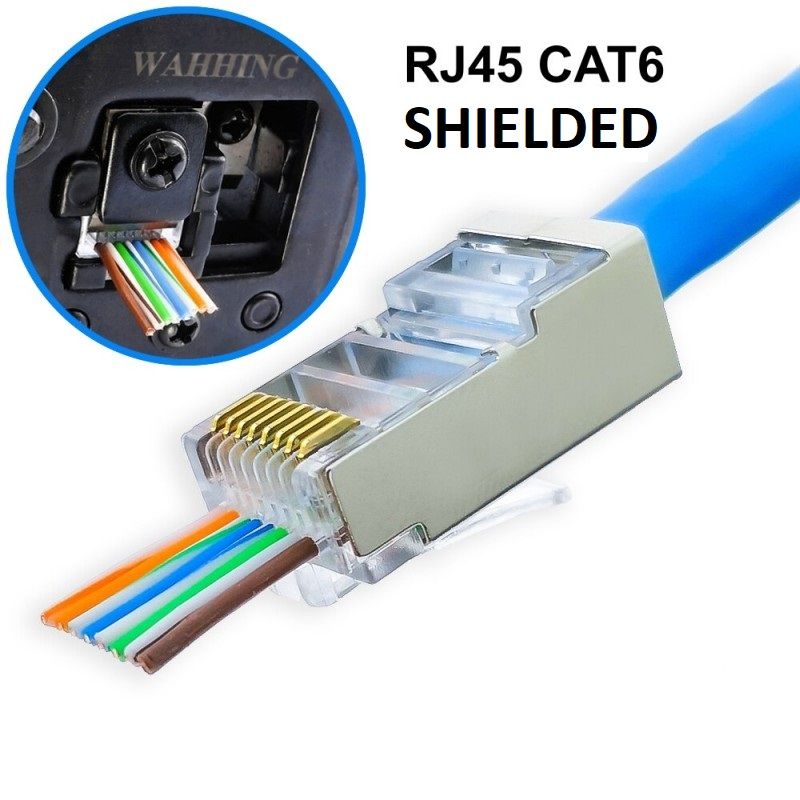 CAT6 FTP-PLUG-PT-BU