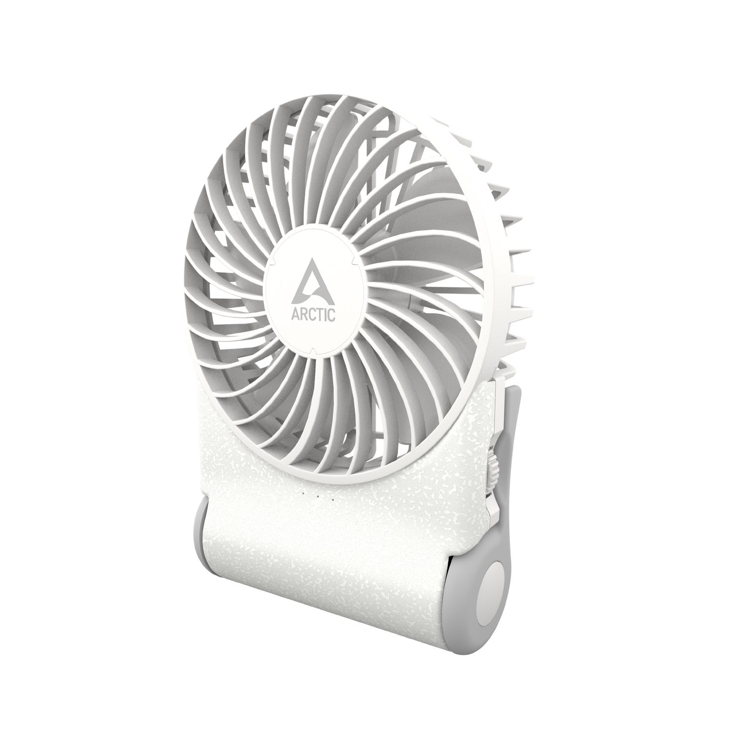 VENTILATOR birou ARCTIC  Summair 2Go  91mm, 5W, 600-4000RPM, portabil, pliabil, alimentare USB, acumulator 5.000mAh, pana la 74 de ore, cablu USBA-C 1.2m inclus, alb,  AEBRZ00029A  (timbru verde 0.18lei)