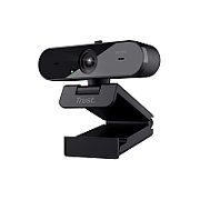 Camera web Trust Taxon QHD, interfata USB 2.0, lungime cablu 180cm, sensibilitate 56 dB, microfon dual omnidirectional, rezolutie video 2560x1440, 30 fps, auto-focus, rezolutie senzor 2560x1440, negru