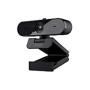 Camera web Trust Taxon QHD, interfata USB 2.0, lungime cablu 180cm, sensibilitate 56 dB, microfon dual omnidirectional, rezolutie video 2560x1440, 30 fps, auto-focus, rezolutie senzor 2560x1440, negru