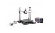 Imprimanta 3D Snapmaker Artisan 3DP, doua capete printare (IDEX), Volum printare: Dual 350mm × 400mm × 400mm, extruder stang 375mm × 400mm × 400mm, extruder drept 400mm × 400mm × 400mm, diametru duza: 0.4mm, temperatura duza: 300°C, viteza: 180mm/s, platforma printare: PEI-coated Glass, 80°C, PLA