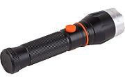 Lanterna LED de mana Ledvance Tactical, 3.2W, 300 lm, zoom, 5 moduri de iluminare, acumulator 1500 mAh inclus, IP22, Negru