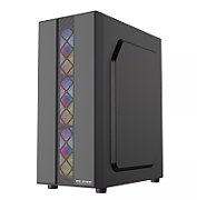 Carcasa PRO GAMING JAX, Mid Tower, Tempered Glass, Ventilatoare suportate: 6, Ventilatoare incluse: 3x ARGB, ATX, dimensiuni (W x H x D mm) 320x180x410