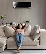 Aparat de aer conditionat HEINNER BLACKPEARL, HAC-BP18WIFI-BK, 18000 BTU, WIFI,  clasa energetica racire A++ / incalzire A+, Super ionizare, functie  Active Clean , functie  Breeze away , functie  Cascade , functie ECO, functie mentinere temperatura 8⁰C, functie  Follow me , filtru cu densitate