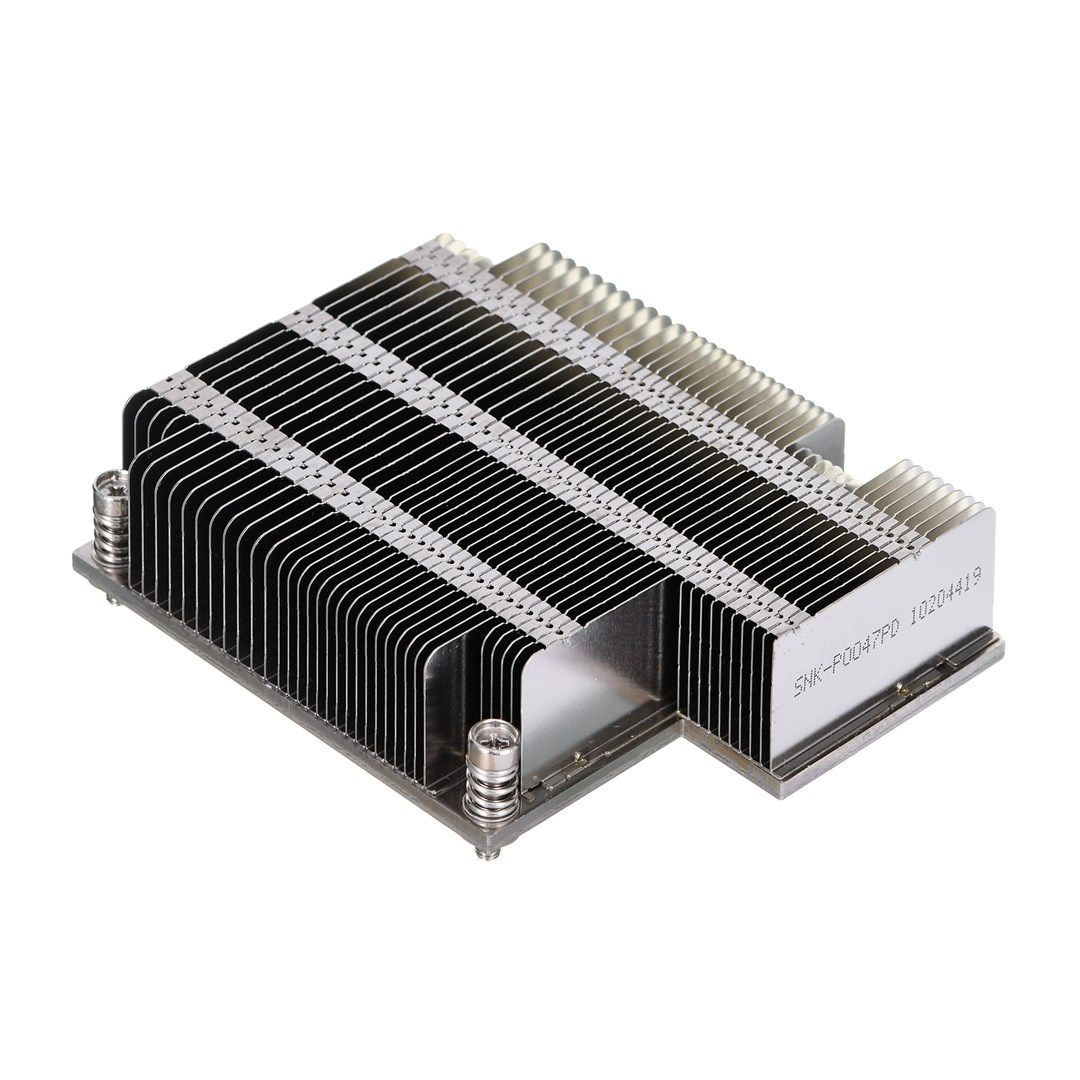 Supermicro SNK-P0047PD sistem răcire computer Procesor Disipator termic/Radiator Din oţel inoxidabil
