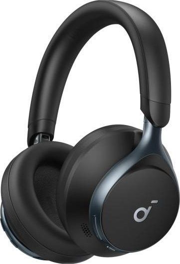Casti Anker  Soundcore Space One , Over-Ear, utilizare multimedia, Bluetooth 5.3, wireless, durata baterie pana la 55 ore, Noise cancelling, ANC, 3 x mic, negru,  A3035G11  (timbru verde 0.8 lei) - 0194644138646