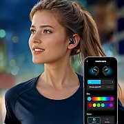 Casti TWS Anker  SoundcoreV20i , tip butoni, utilizare multimedia, Bluetooth 5.3, 4 x mic, durata baterie pana la 36 ore, IP55, ANC A.I., negru,  A3876G11  (timbru verde 0.18 lei) - 0194644037581