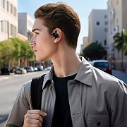 Casti TWS Anker  SoundcoreV20i , tip butoni, utilizare multimedia, Bluetooth 5.3, 4 x mic, durata baterie pana la 36 ore, IP55, ANC A.I., negru,  A3876G11  (timbru verde 0.18 lei) - 0194644037581