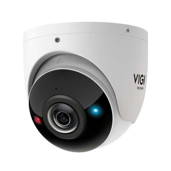 VIGI 8MP IR Panoramic Turret Network Camera180° Panorama View with Huge Vision 4K (8MP) Ultra HD and IR Range Up to 65.62 ft (20 m)*1Red-Blue Warning Lights with Stronger DeterrencePeople & Vehicle Analytics* 2Human & Vehicle ClassificationSmart DetectionSmart Video Enhancement