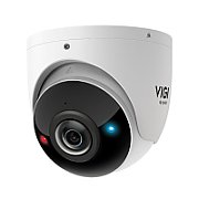 VIGI 8MP IR Panoramic Turret Network Camera180° Panorama View with Huge Vision 4K (8MP) Ultra HD and IR Range Up to 65.62 ft (20 m)*1Red-Blue Warning Lights with Stronger DeterrencePeople & Vehicle Analytics* 2Human & Vehicle ClassificationSmart DetectionSmart Video Enhancement