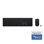 Lenovo 4X31K03931 tastaturi Mouse inclus RF Wireless + Bluetooth Engleză SUA Negru