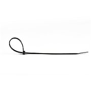1000 PACK 10 CABLE TIES -BLACK/NYLON ZIP TIE WRAPS UL TAA