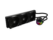 Cooler Procesor GENESIS HYDRA 360 NEGRU, dimensiune radiator 397x120x27mm, 3 ventilatoare ARGB, Viteza ventilatoare: 500-1550 RPM, Airflow ventilatoare: 80 CFM, Suport AMD: AM4/AM5, suport INTEL: LGA 1151/1156/1150/1200/1700/1851