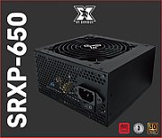 Sursa Serioux Energy 650W, Ventilator 12cm, ATX, material metal, cabluri: 20+4-pin, 1x4+4-pin, 2x6+2-pin, negru