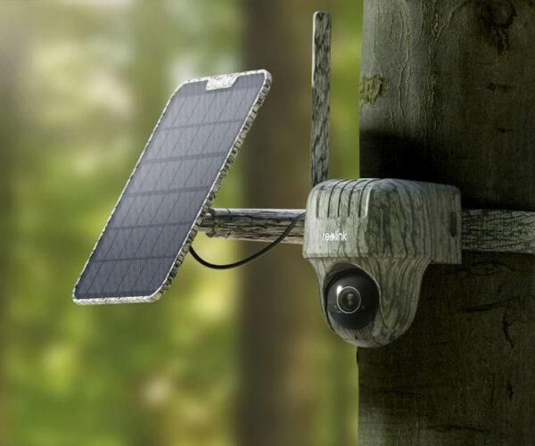 Camera de supraveghere Reolink GO SERIES G450 WITH SOLAR PANEL 2 Senzor: 1/3 CMOS Rezolutie video: 8 Megapixeli (3840 x 2160 pixeli) Cadre/secunda: 15 FPS Lentila fixa:4mm Diafragma: F1.6 Unghi de vizualizare: orizontal: 90°/vertical: 47° Distanta iluminator IR: 10 m Numar LED-uri IR: 8 Microfon si