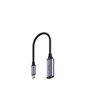 CUDY USB-C To 4K@60Hz HDMI adapter, Host: USB-C, 1 x HDMI 4K@60Hz, Aluminum alloy, compatible with MacBook, Mac Pro, Mac mini, iMac, Surface Pro, XPS, Flash Drive, Mobile HDD