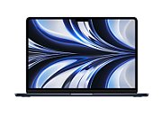 Laptop Apple MacBook Air MC7X4RO/A, 13.6 inch 2560 x 1664, Apple M2 (8 C), 16 GB RAM, 256 GB SSD, Apple 8-core GPU, Mac OS, Midnight