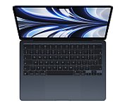 Laptop Apple MacBook Air MC7X4RO/A, 13.6 inch 2560 x 1664, Apple M2 (8 C), 16 GB RAM, 256 GB SSD, Apple 8-core GPU, Mac OS, Midnight