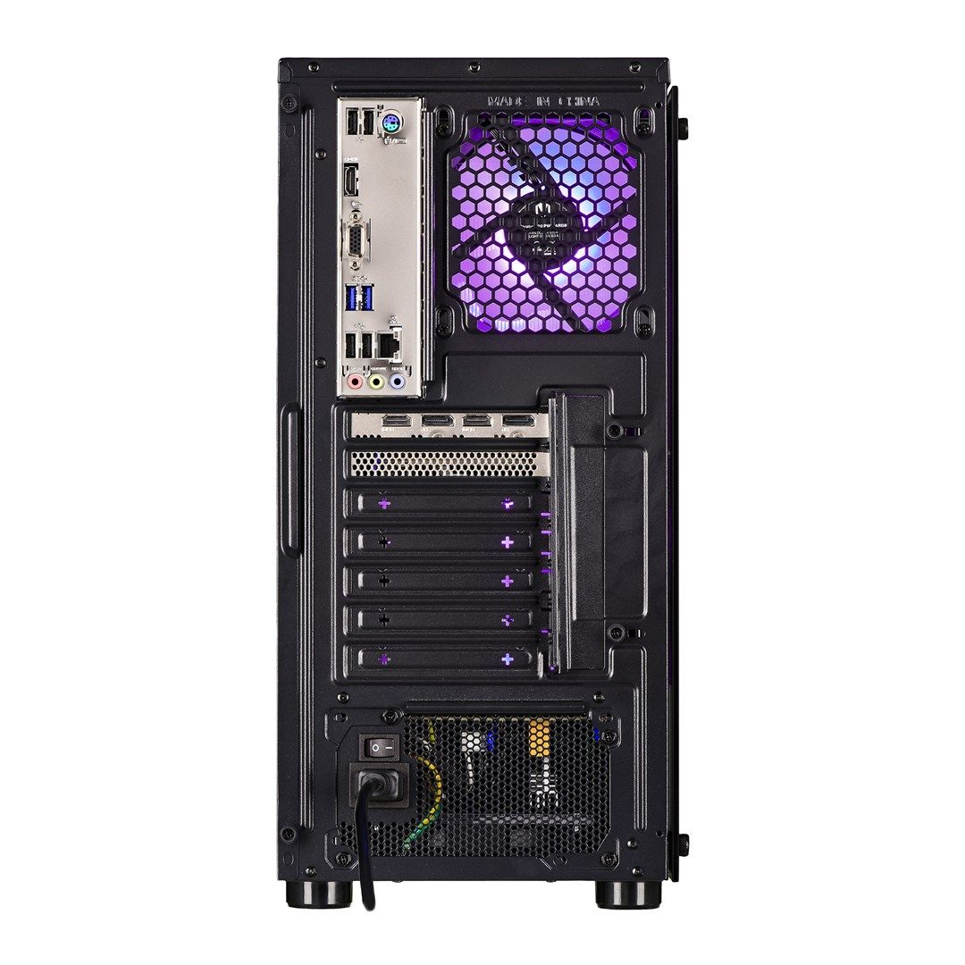 Desktop PC Actina Midi Tower, Intel Core i5-13400F (10 C / 16 T, 2.5 GHz - 4.6 GHz), 32 GB RAM, 1 TB SSD, NVIDIA GeForce RTX 4070 SUPER 12 GB, Fara sistem de operare