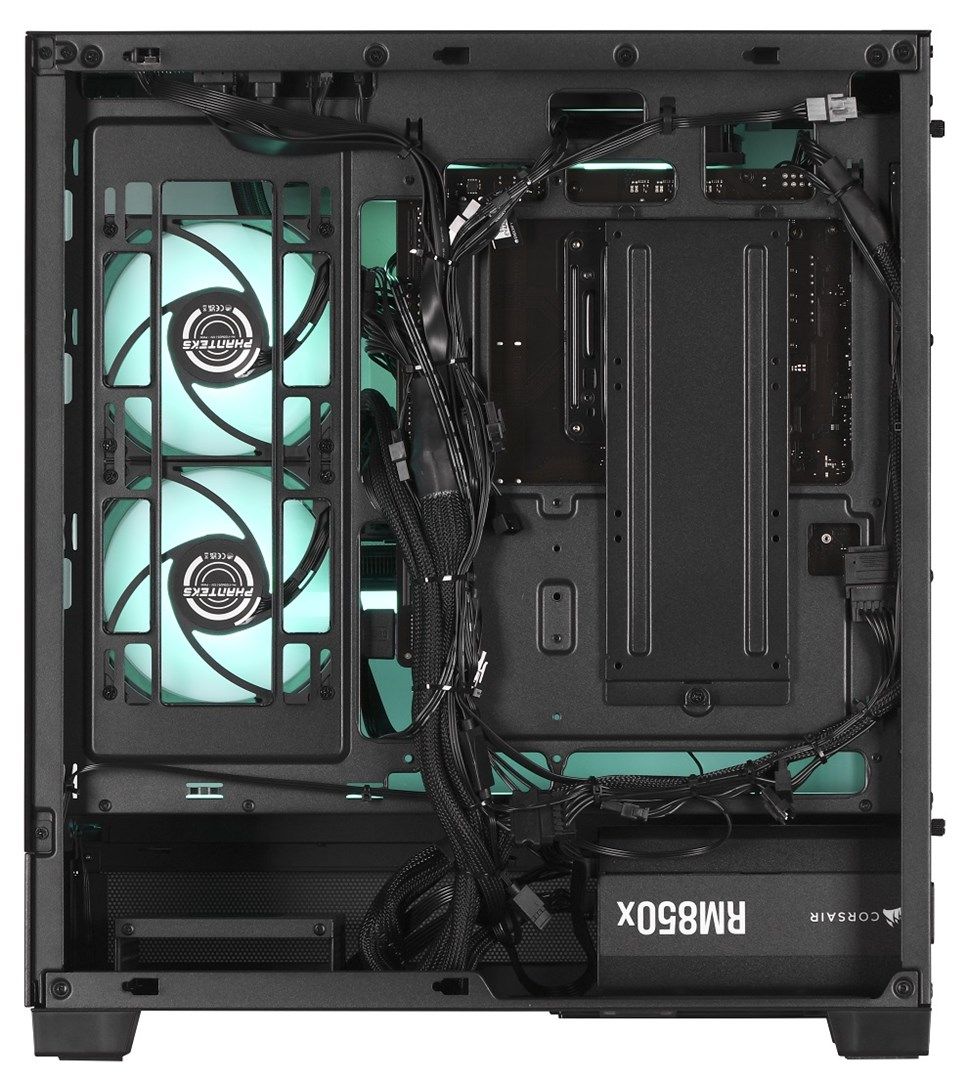 Desktop PC Actina Midi Tower, AMD Ryzen 7 7800X3D (8 C / 16 T, 5.0 GHz), 32 GB RAM, 1 TB SSD, NVIDIA RX 7900 XTX 24 GB, Fara sistem de operare