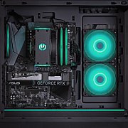 Desktop PC Actina Midi Tower, Intel Core i5-13400F (10 C / 16 T, 2.5 GHz - 4.6 GHz), 32 GB RAM, 1 TB SSD, Intel Arc A750 8 GB, Fara sistem de operare