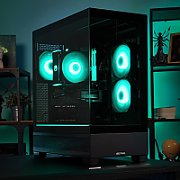 Desktop PC Actina Midi Tower, Intel Core i5-13400F (10 C / 16 T, 2.5 GHz - 4.6 GHz), 32 GB RAM, 1 TB SSD, Intel Arc A750 8 GB, Fara sistem de operare