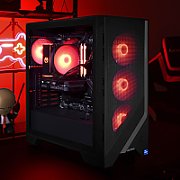 Desktop PC Actina Midi Tower, Intel Core i5-13400F (10 C / 16 T, 2.5 GHz - 4.6 GHz), 32 GB RAM, 1 TB SSD, NVIDIA GeForce RTX 4060 8 GB, Fara sistem de operare