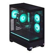 Desktop PC Actina Midi Tower, AMD Ryzen 5 5600X (6 C / 12 T, 3.7 GHz - 4.6 GHz), 32 GB RAM, 1 TB SSD, AMD Radeon RX 6600 8 GB, Fara sistem de operare