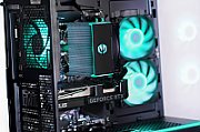 Desktop PC Actina Midi Tower, AMD Ryzen 5 5600X (6 C / 12 T, 3.7 GHz - 4.6 GHz), 32 GB RAM, 1 TB SSD, AMD Radeon RX 6600 8 GB, Fara sistem de operare