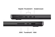 Laptop Apple MacBook Pro MX303RO/A, 16.2 inch 3456 x 2234, Apple M4 Max14-Core (14 C), 36 GB RAM, 1 TB SSD, Apple 32-core GPU, Mac OS, Space Black